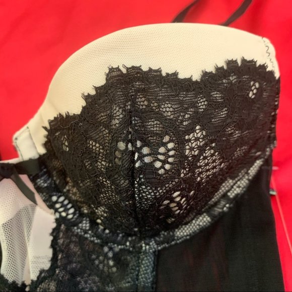 New Dream Angels Floral Lace Rings Bustier Corset - Picture 14 of 16